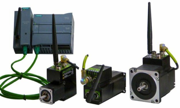 Integrated Stepper Motors With Wireless Industrial Ethernet