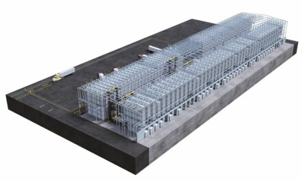 Automated Technology Reduces Space Requirements for Containers