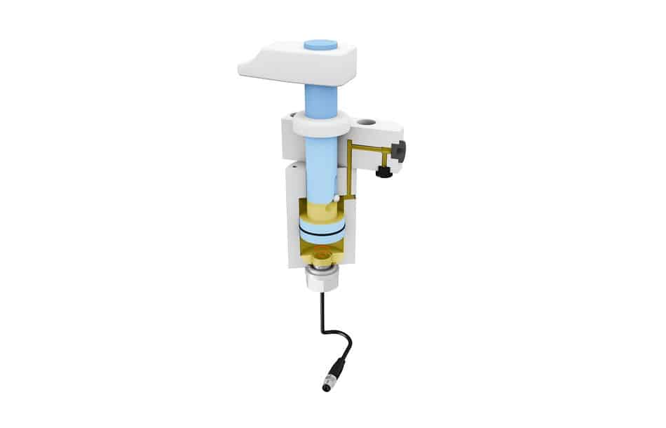 Balluff has developed a solution for monitoring hydraulic clamping fixtures with its new ultrasonic position detection sensors