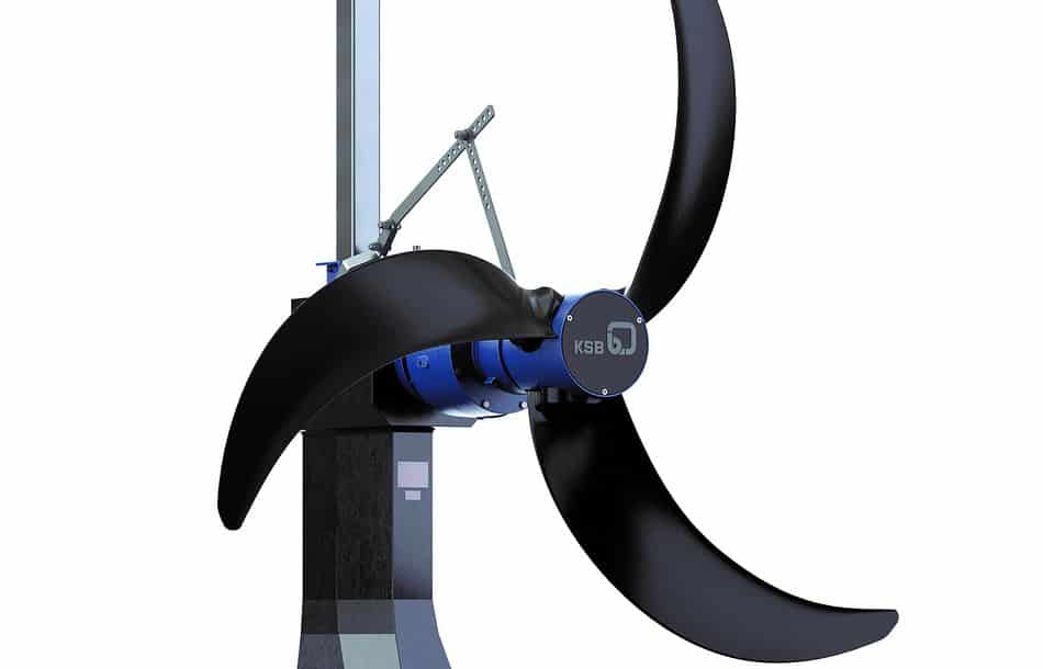 KSB Group will present the latest generation of its AmaProp mixers for use in the sludge and biological waste water treatment