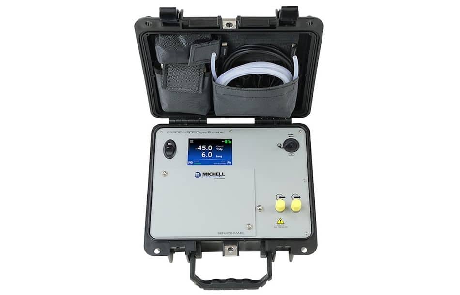 Easidew PDP (Pressure Dew Point) Dryer Portable has been developed to enable service and maintenance engineers to quickly and safely Easidew PDP (Pressure Dew Point) Dryer Portable has been developed to enable service and maintenance engineers to quickly and safely