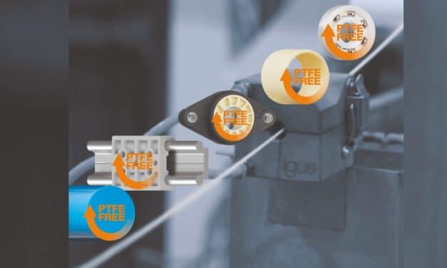 PTFE-free materials for bearings and linear guides