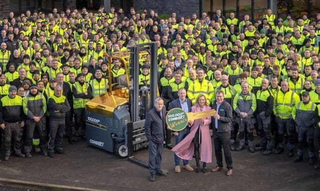 Combilift donates 100,000 euros to Unicef