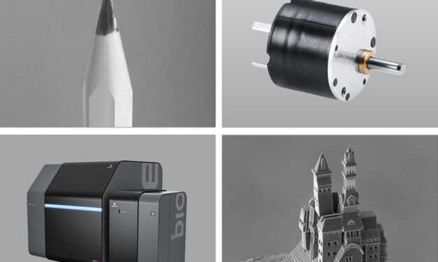 Motors in printer for the smallest details