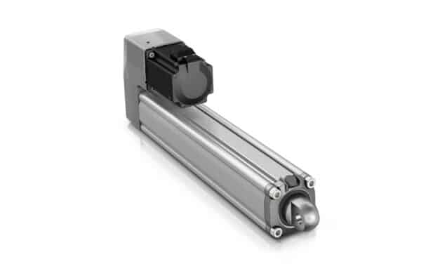 Electromechanical linear actuator for medical equipment